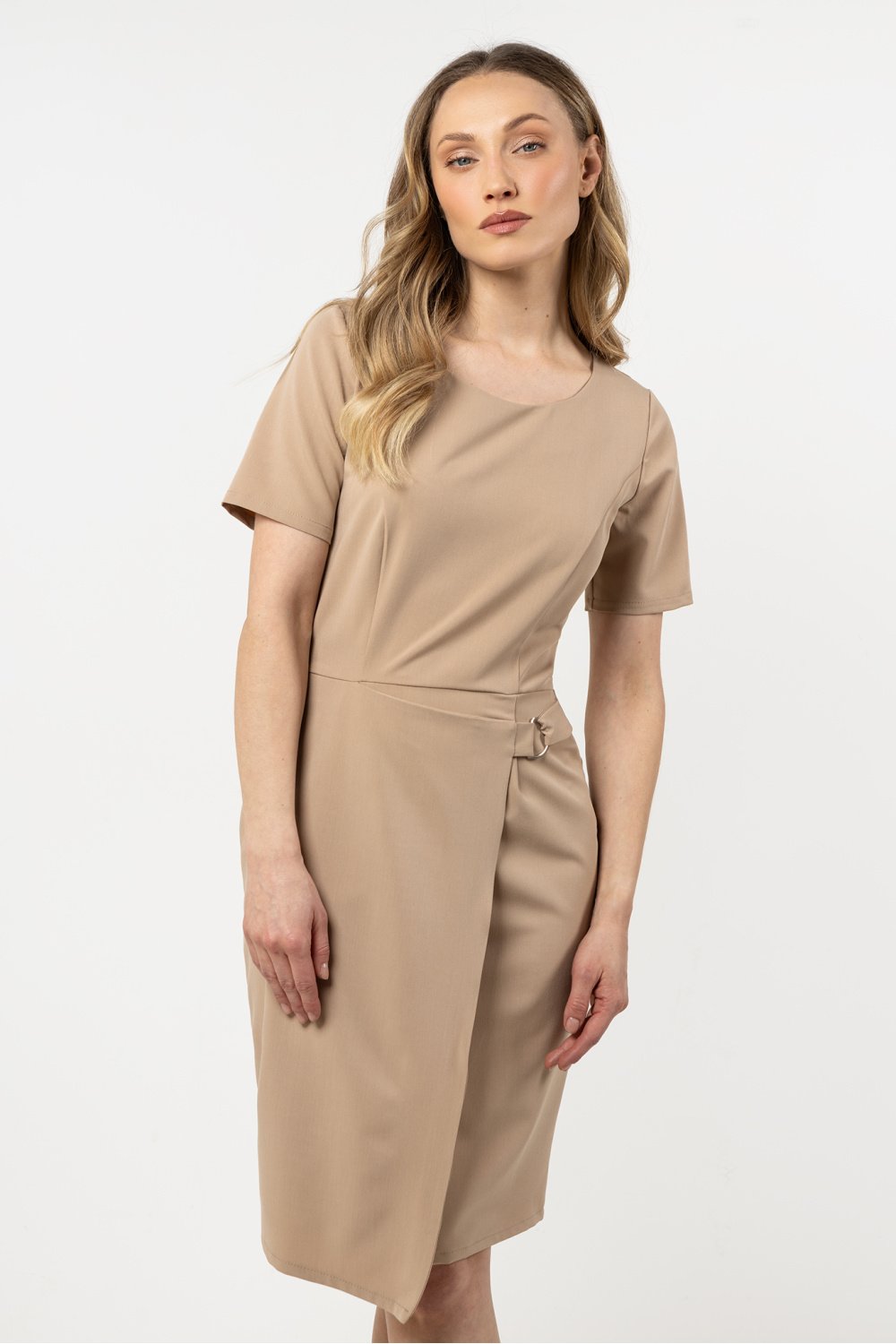 Image of Robe de jour beige