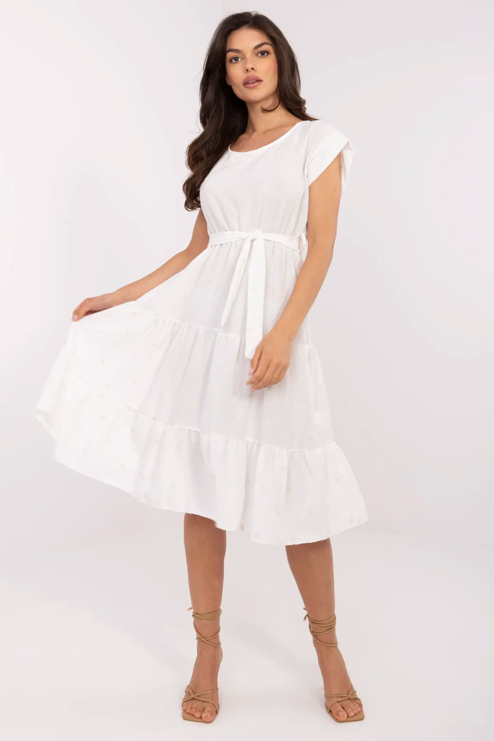 Image of Robe de jour beige