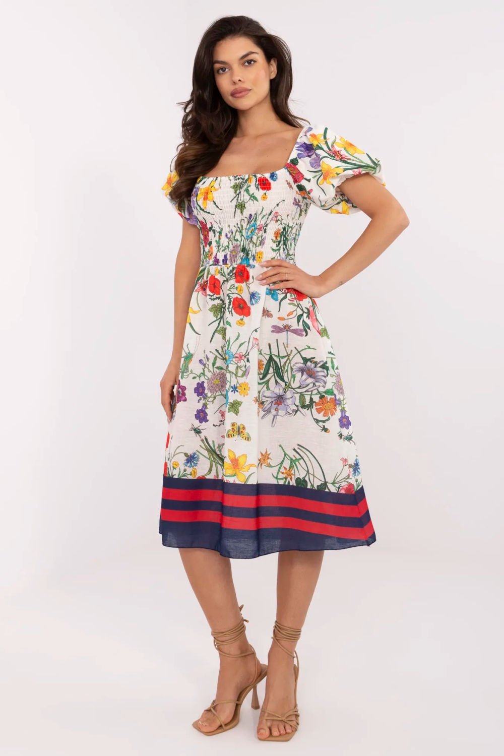 Image of Robe de jour beige