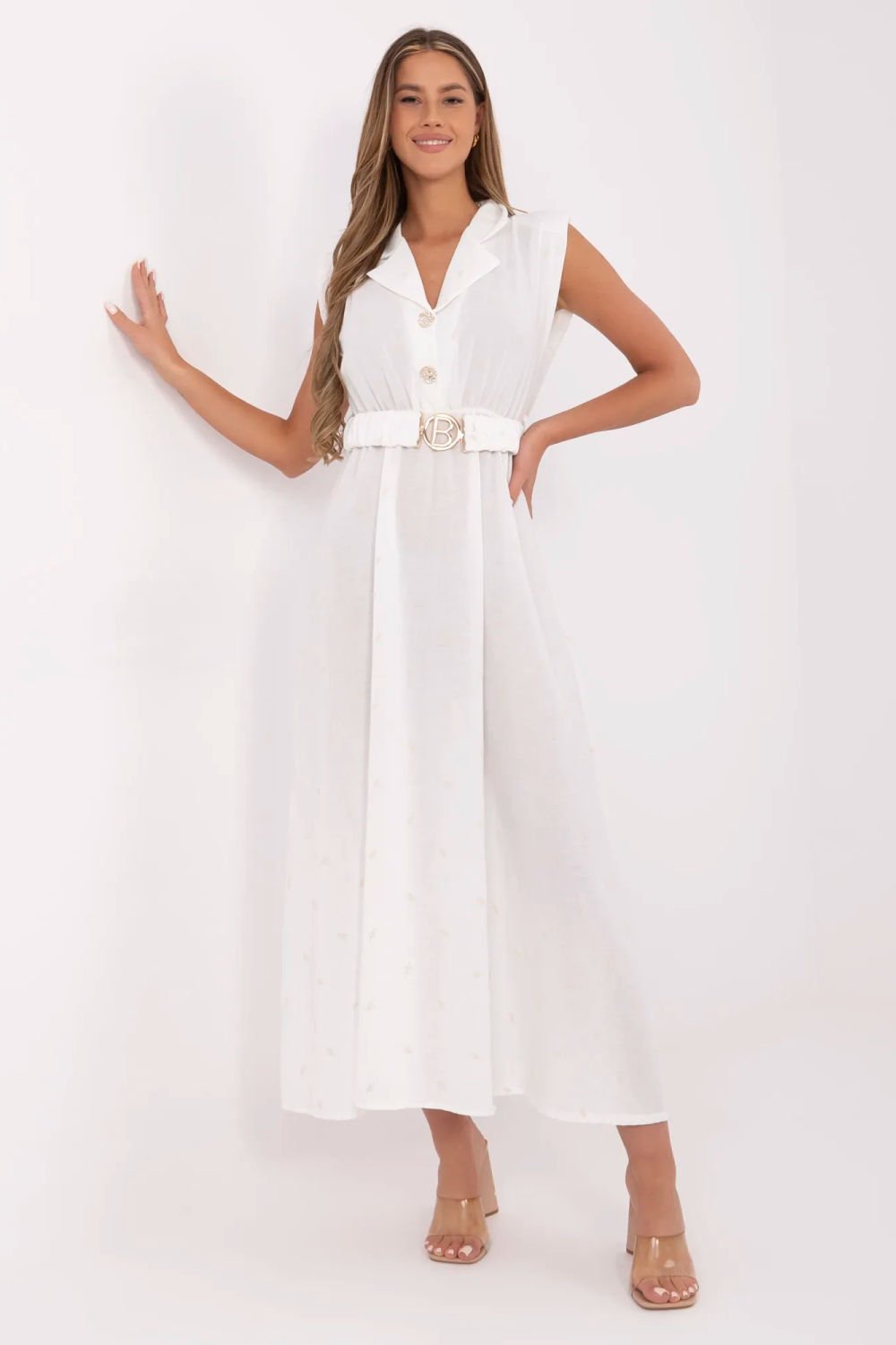 Image of Robe de jour blanche