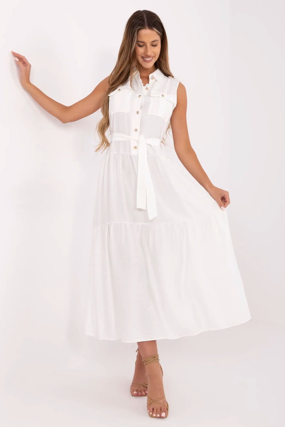 Image of Robe de jour blanche