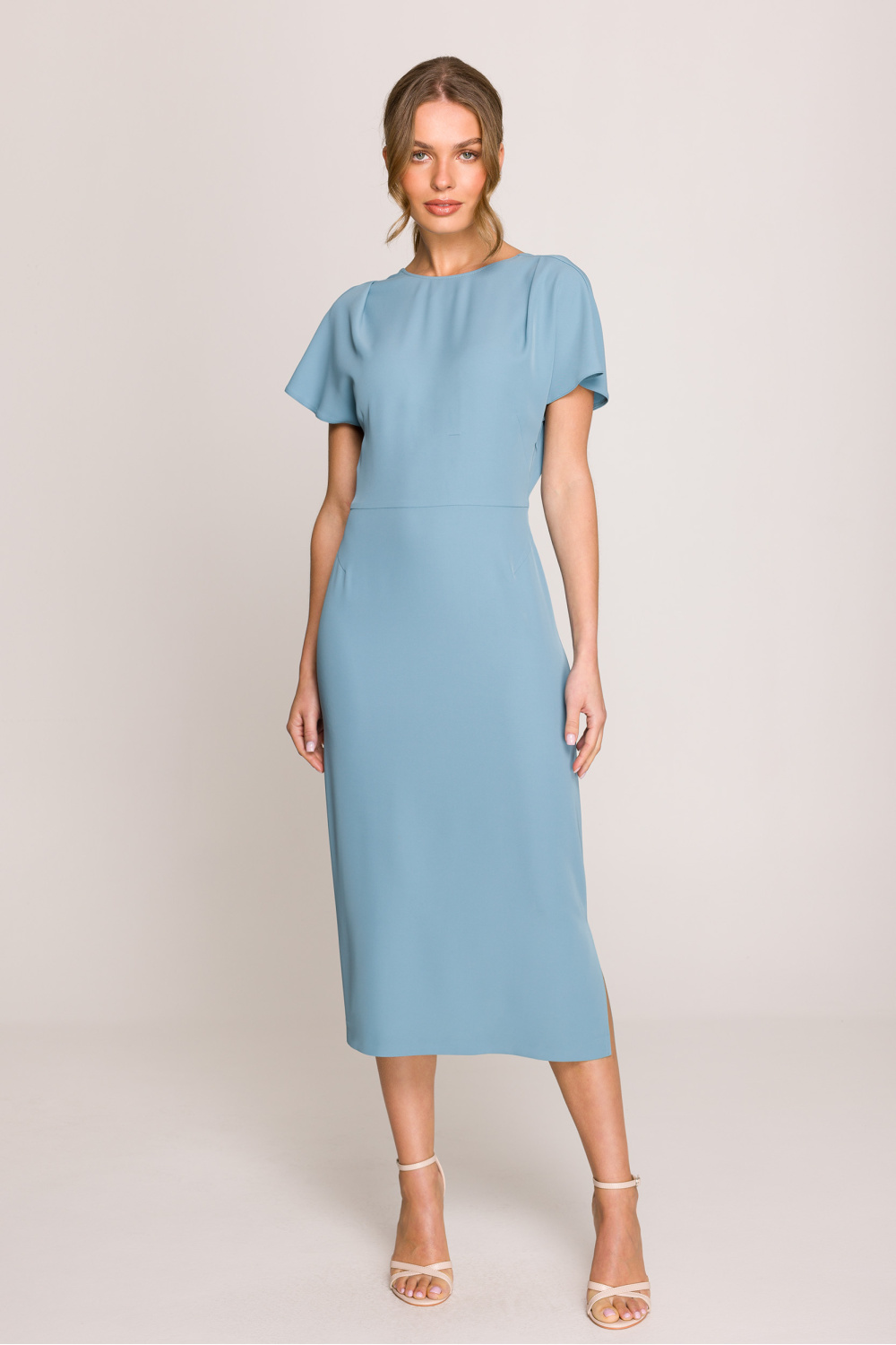 Image of Robe de jour bleue