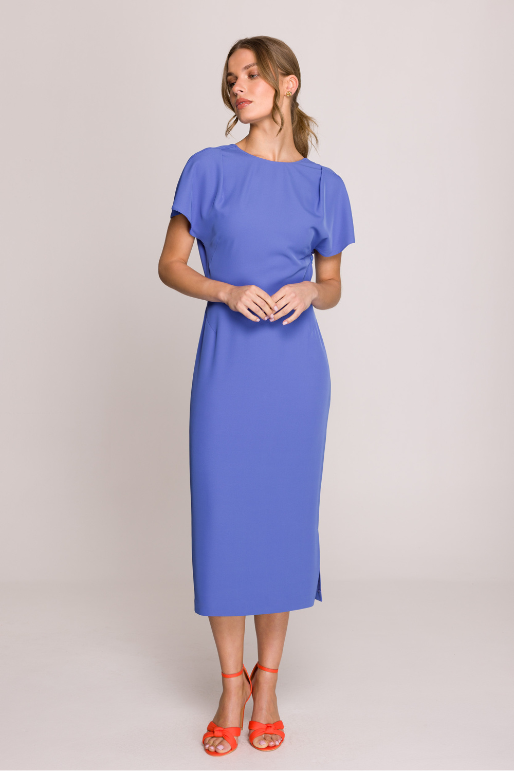 Image of Robe de jour bleue