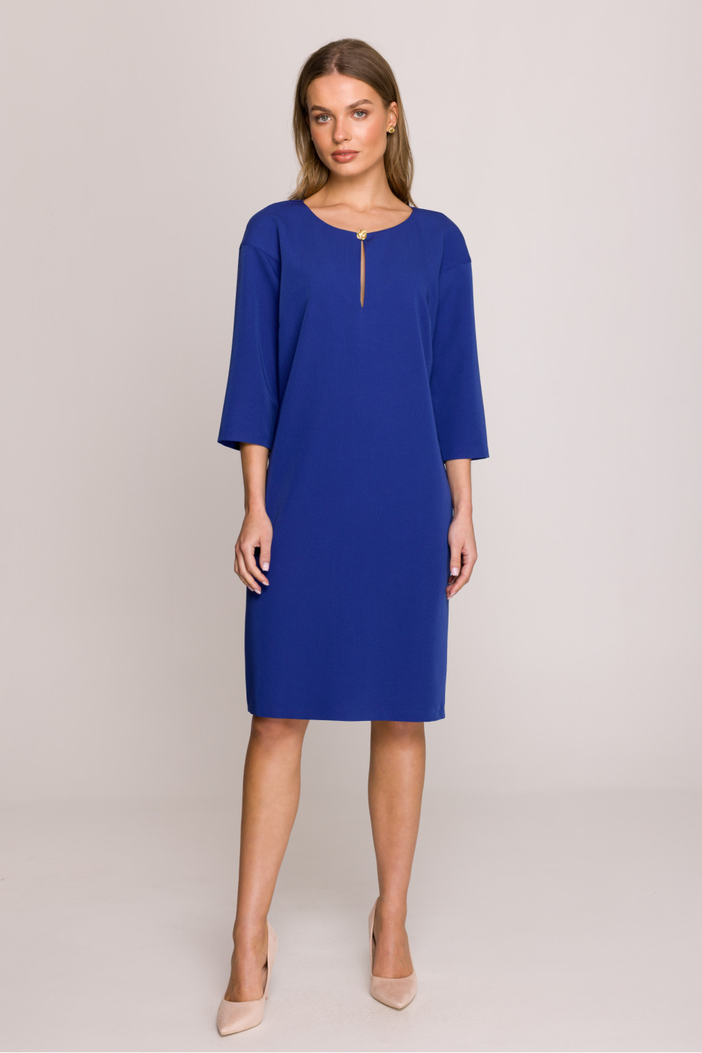 Image of Robe de jour bleue