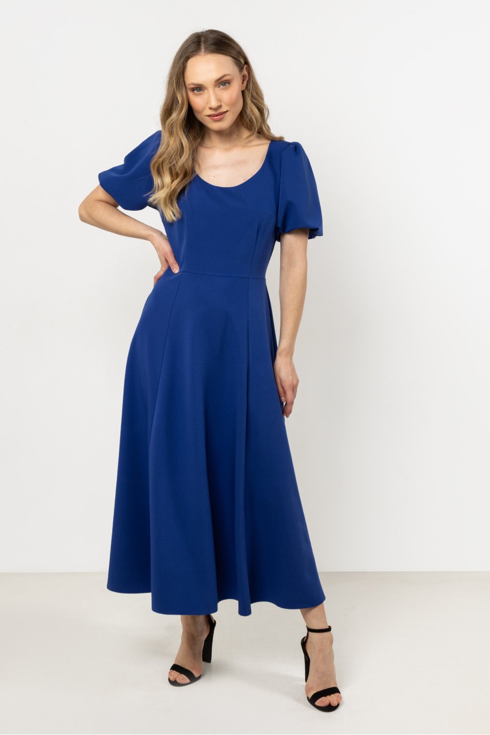 Image of Robe de jour bleue