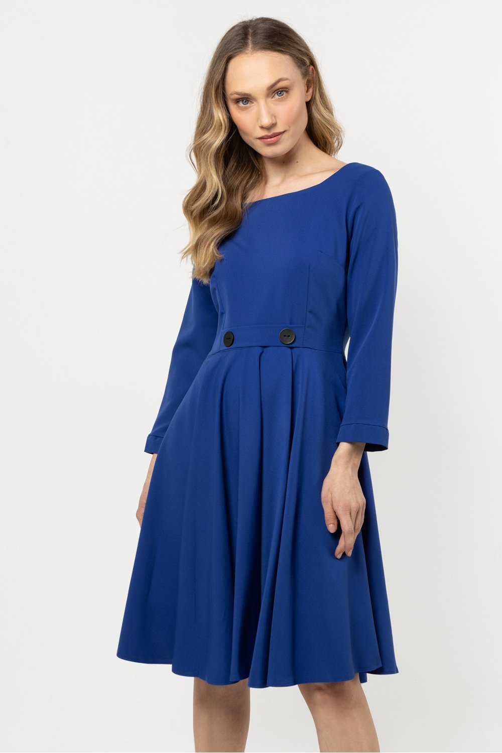 Image of Robe de jour bleue