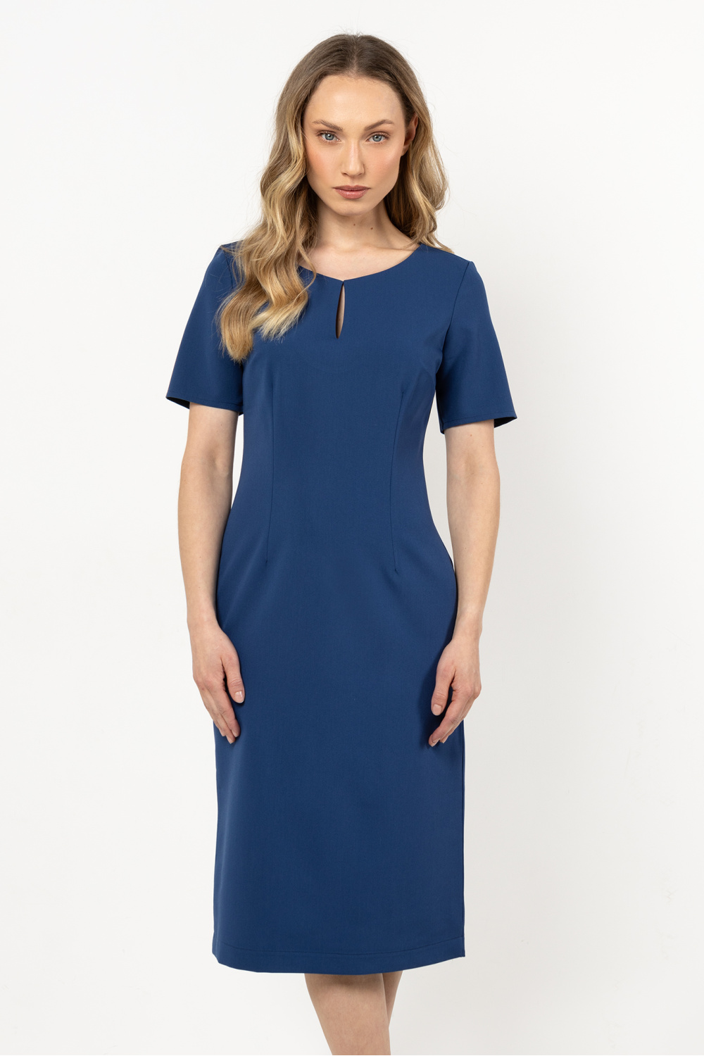 Image of Robe de jour bleue