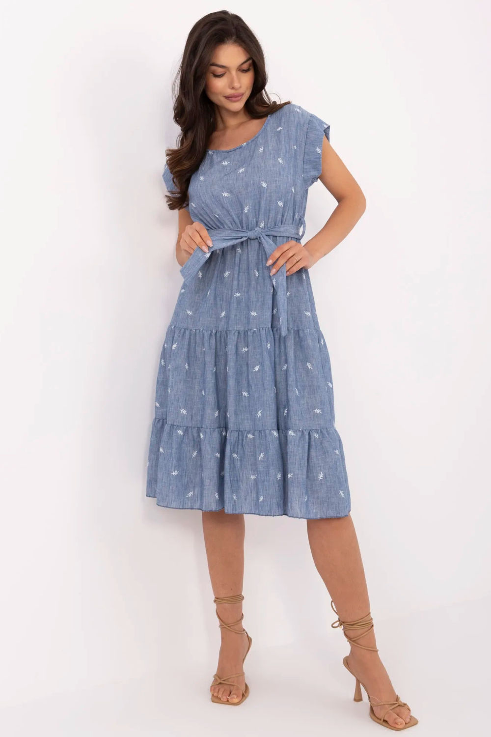 Image of Robe de jour bleue