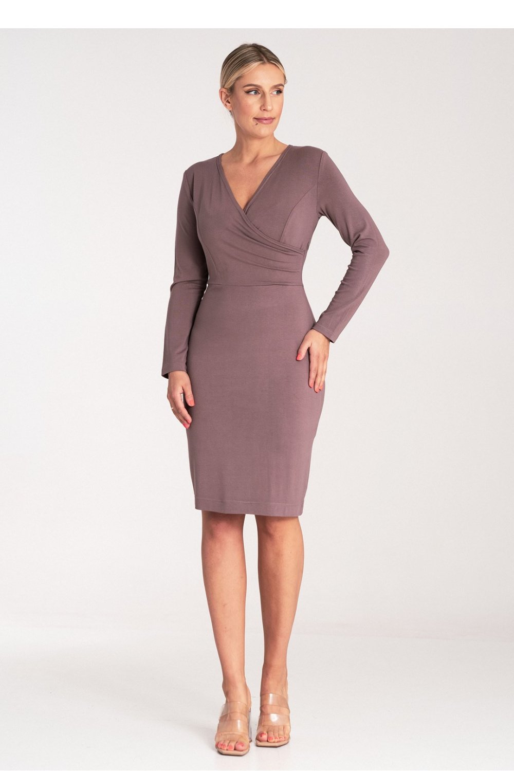 Image of Robe de jour brune
