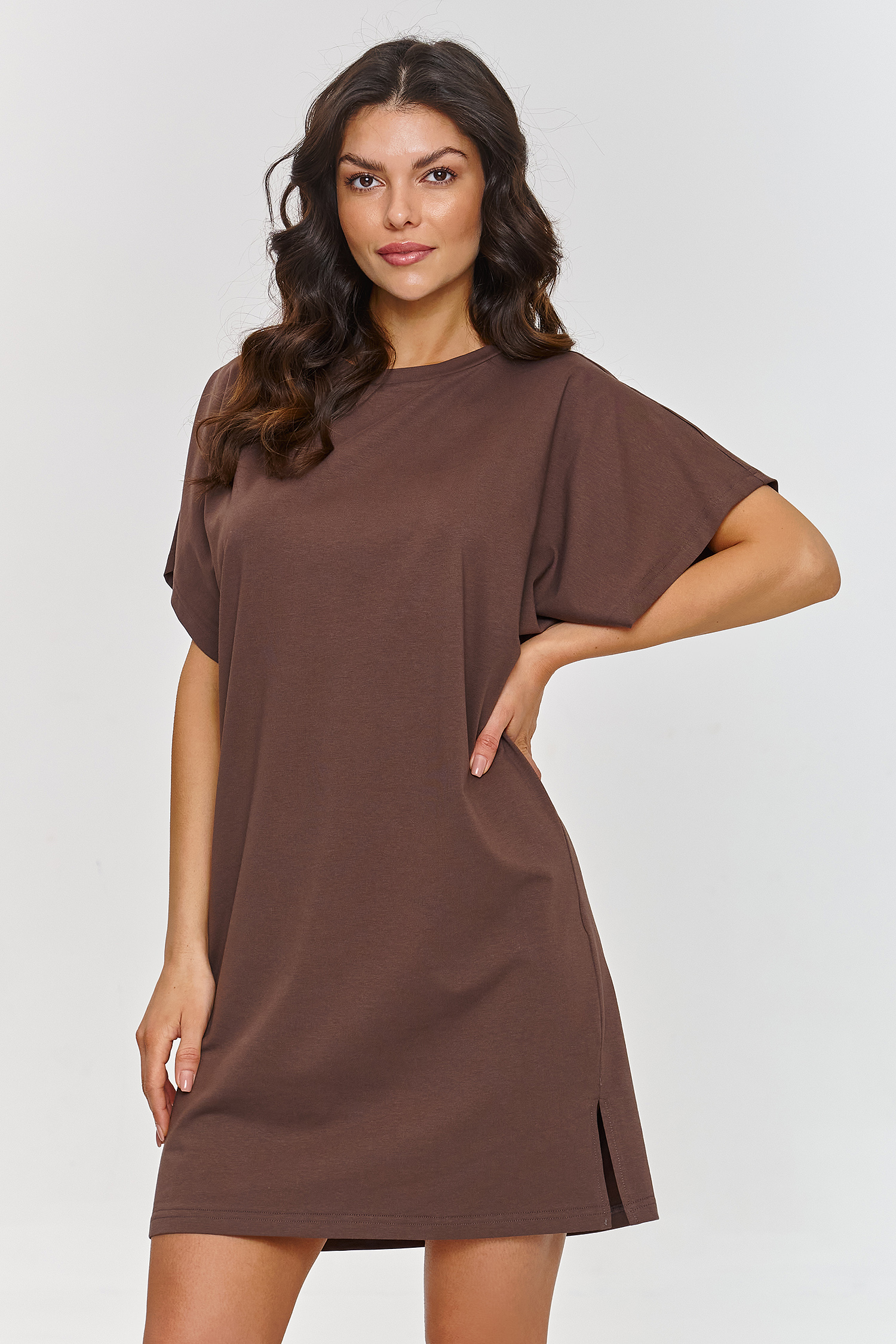 Image of Robe de jour brune