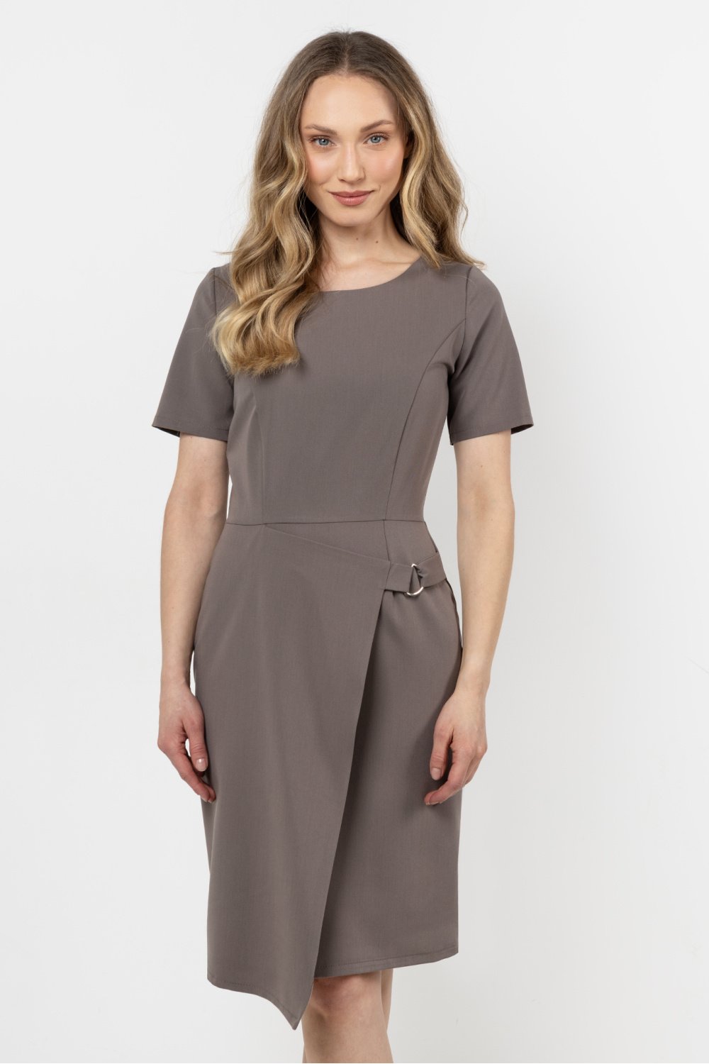 Image of Robe de jour brune
