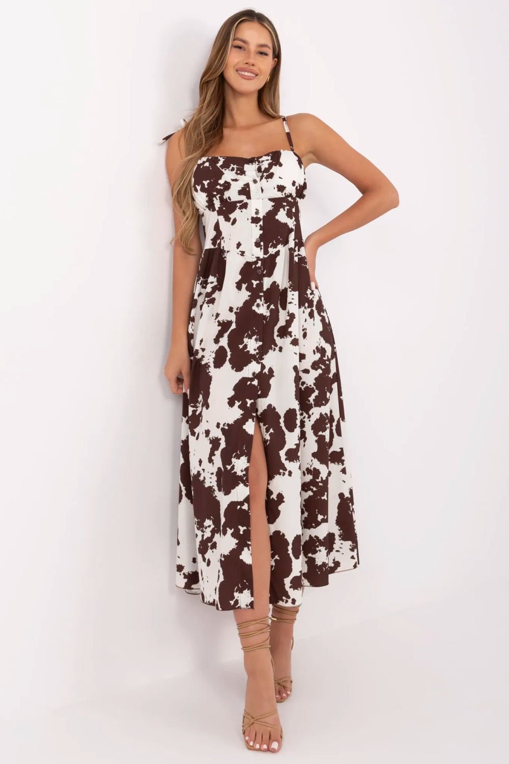 Image of Robe de jour brune