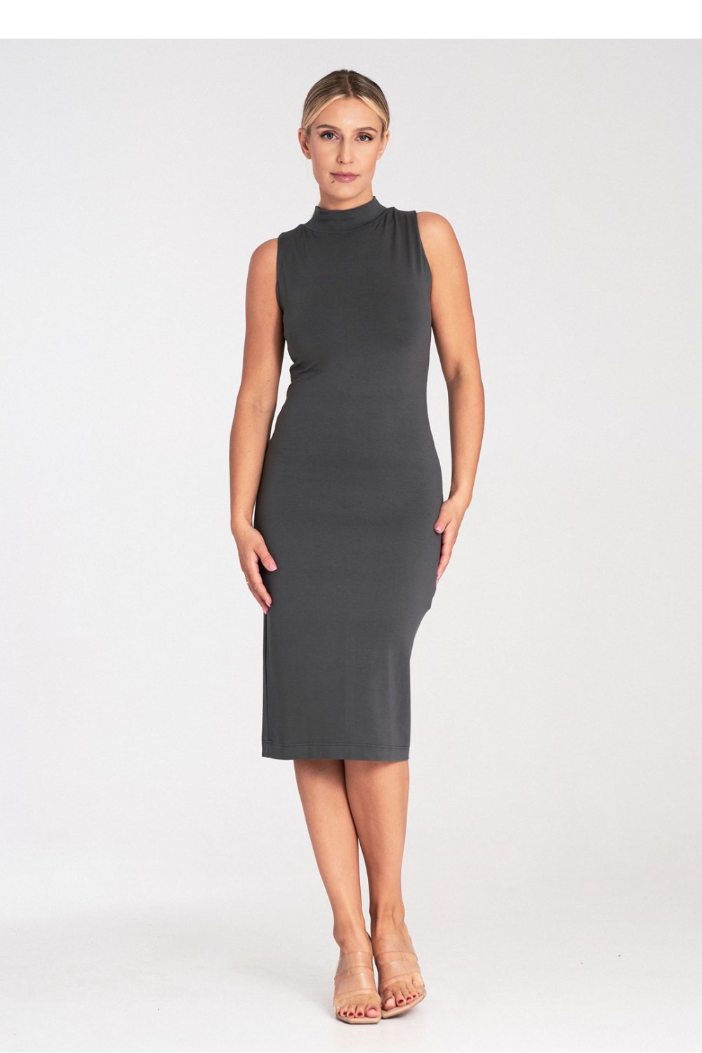 Image of Robe de jour grise