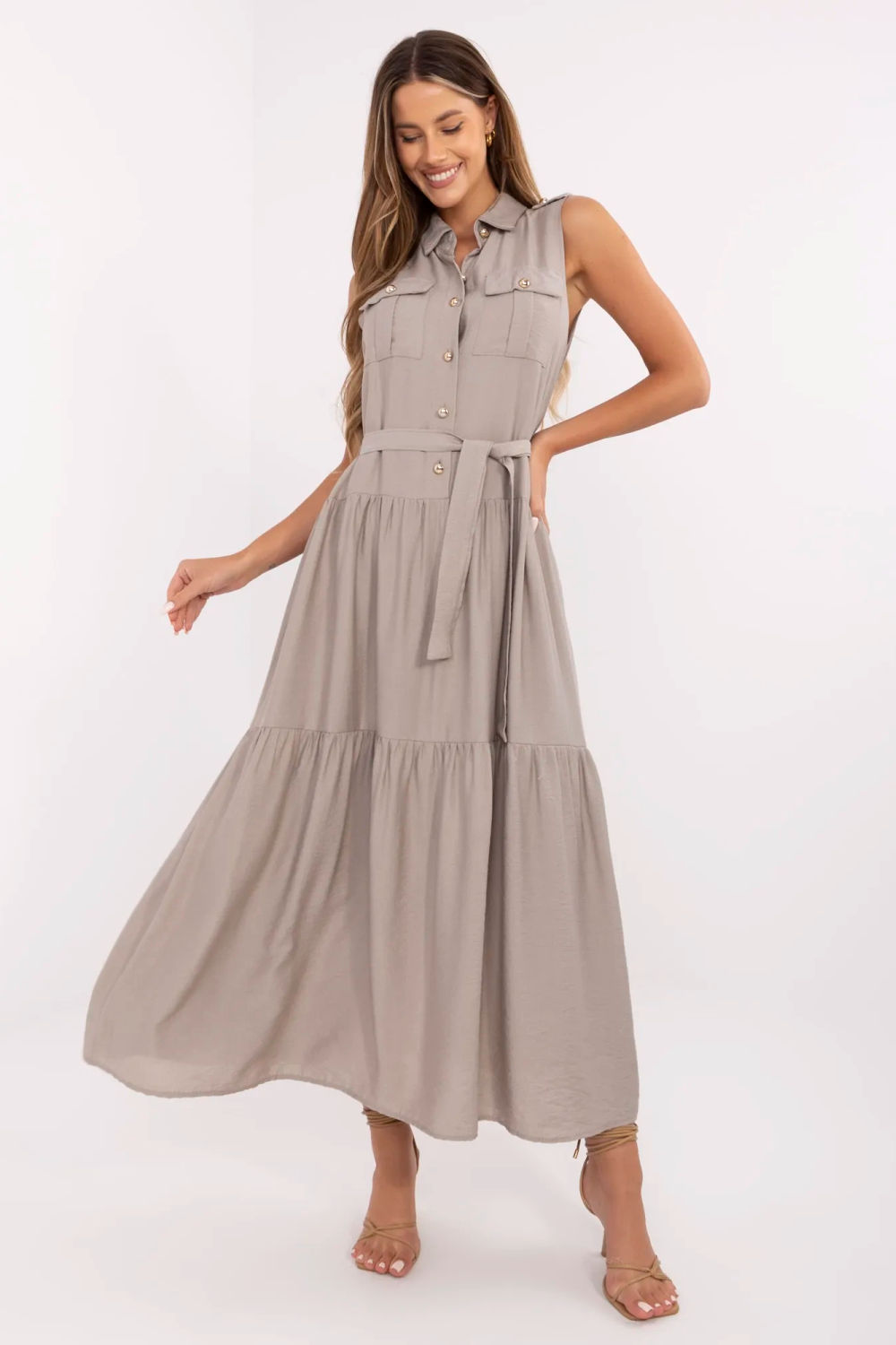 Image of Robe de jour grise