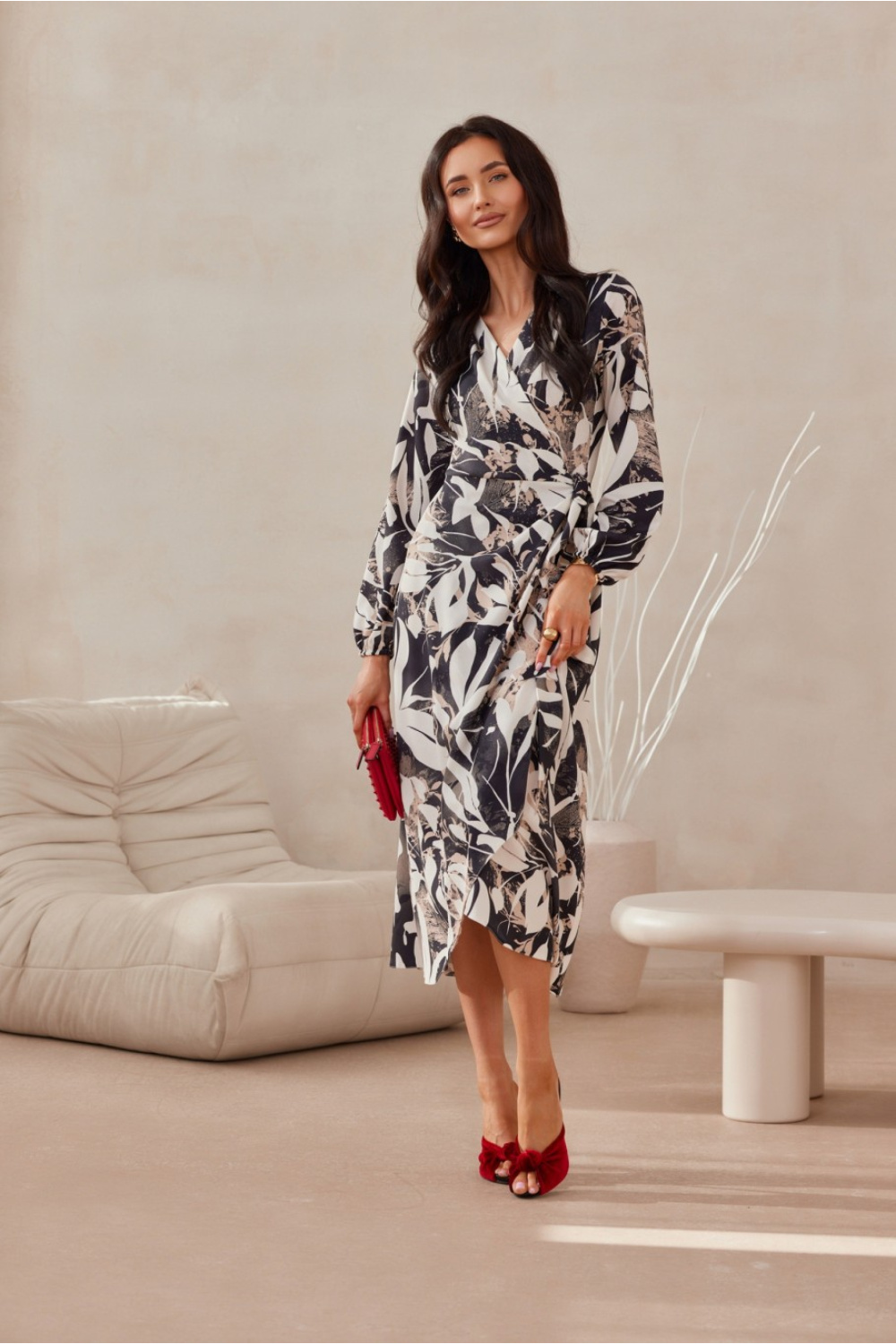 Image of Robe de jour multicouleur