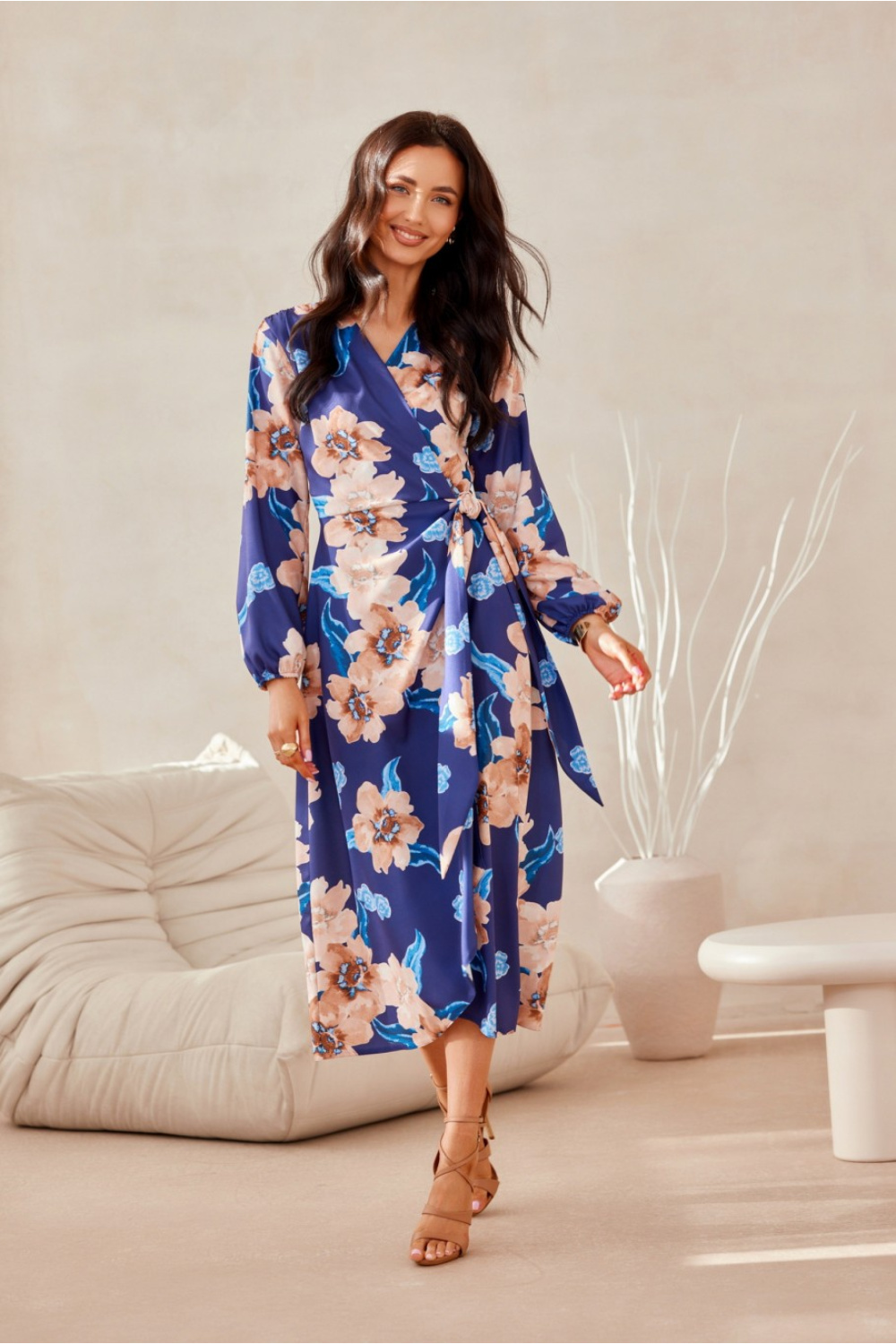 Image of Robe de jour multicouleur