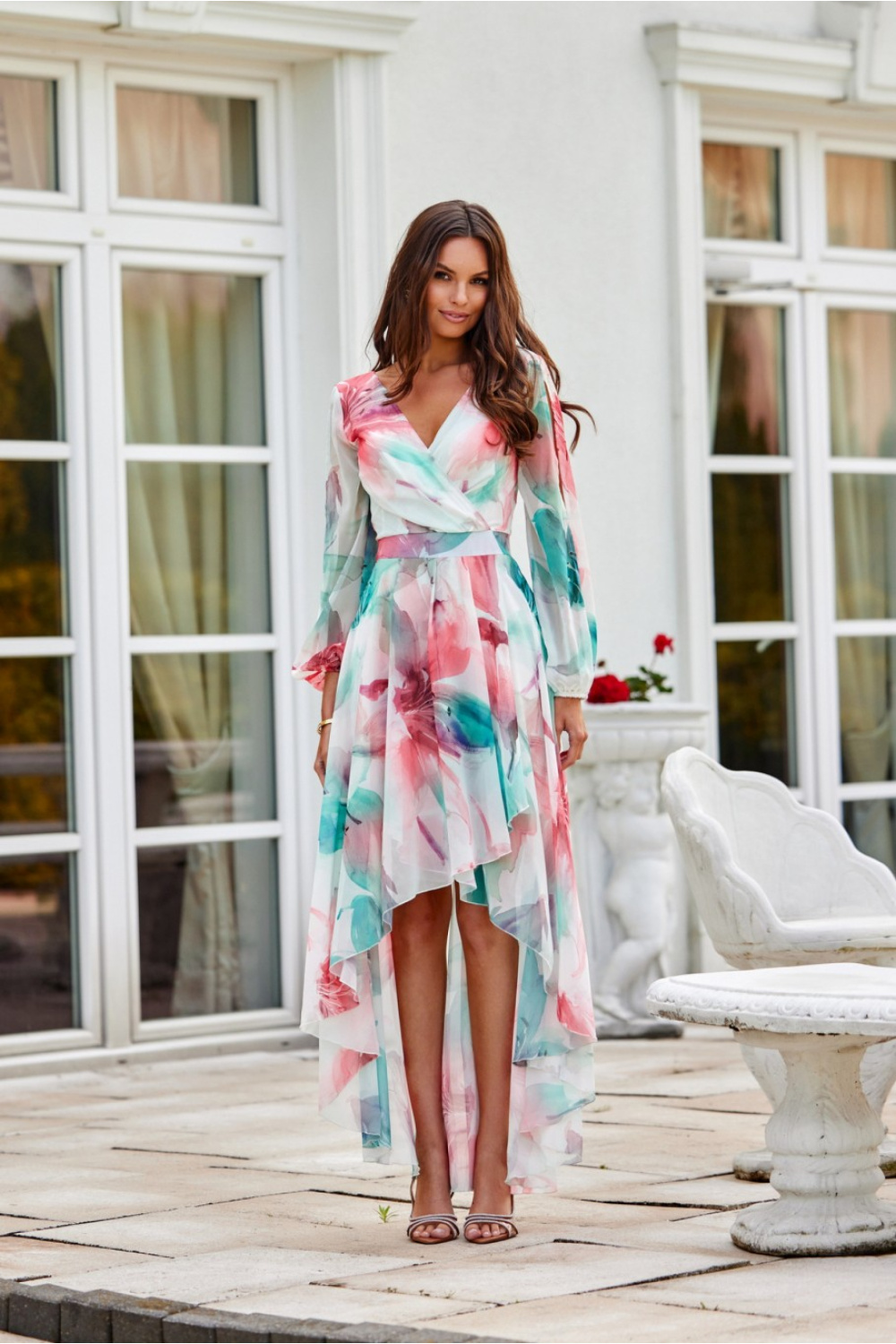 Image of Robe de jour multicouleur