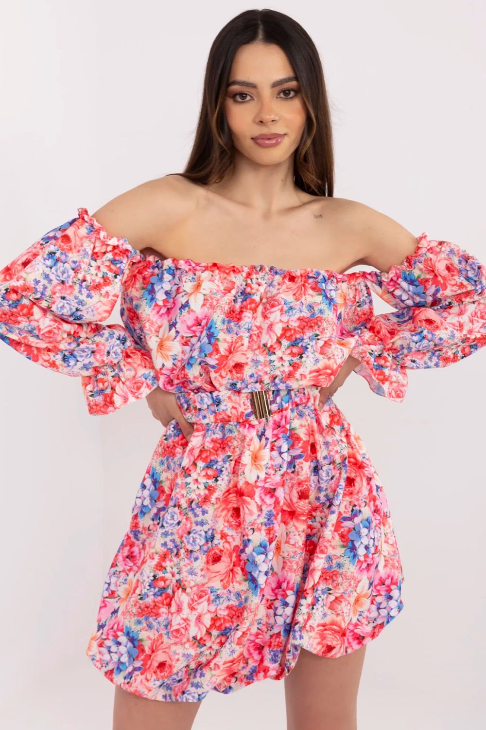 Image of Robe de jour multicouleur