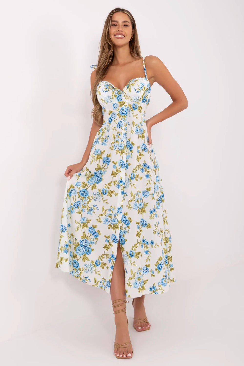 Image of Robe de jour multicouleur