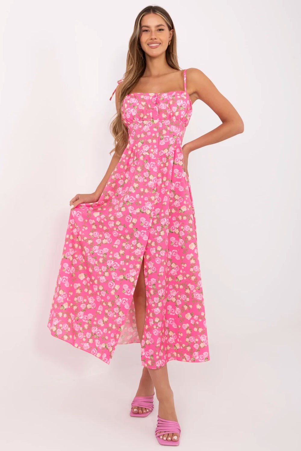 Image of Robe de jour multicouleur