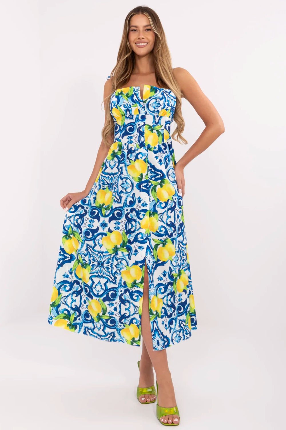 Image of Robe de jour multicouleur