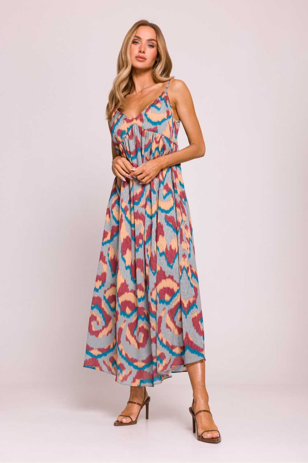 Image of Robe de jour multicouleur