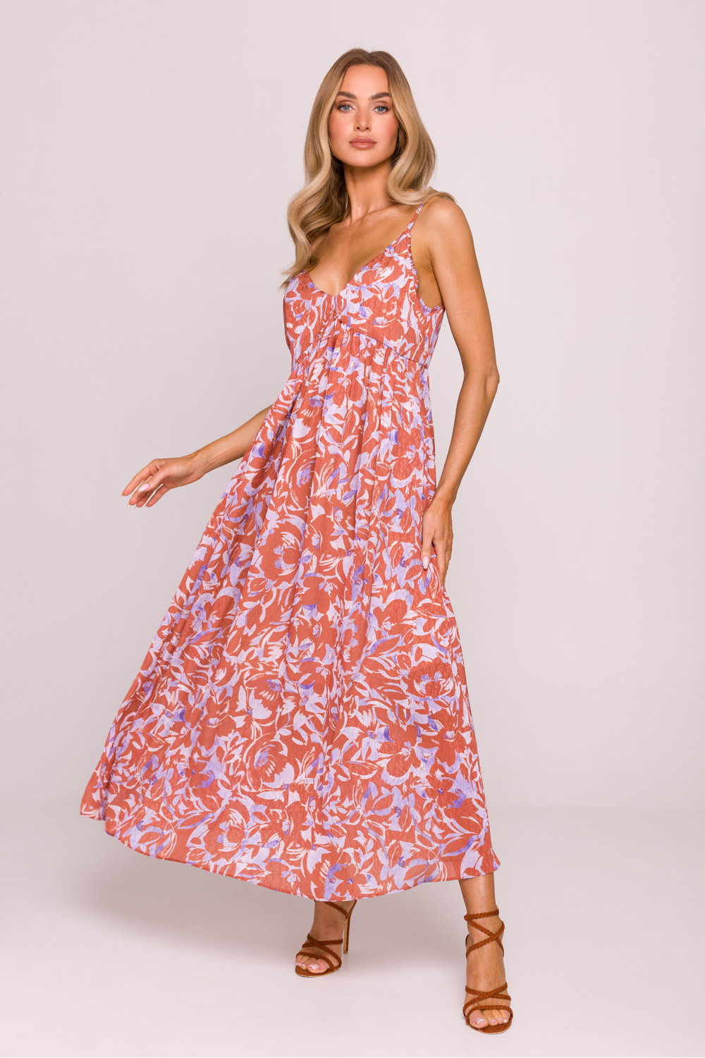 Image of Robe de jour multicouleur