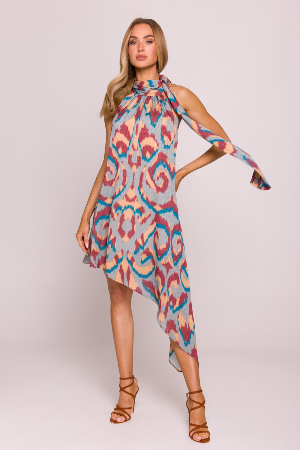 Image of Robe de jour multicouleur