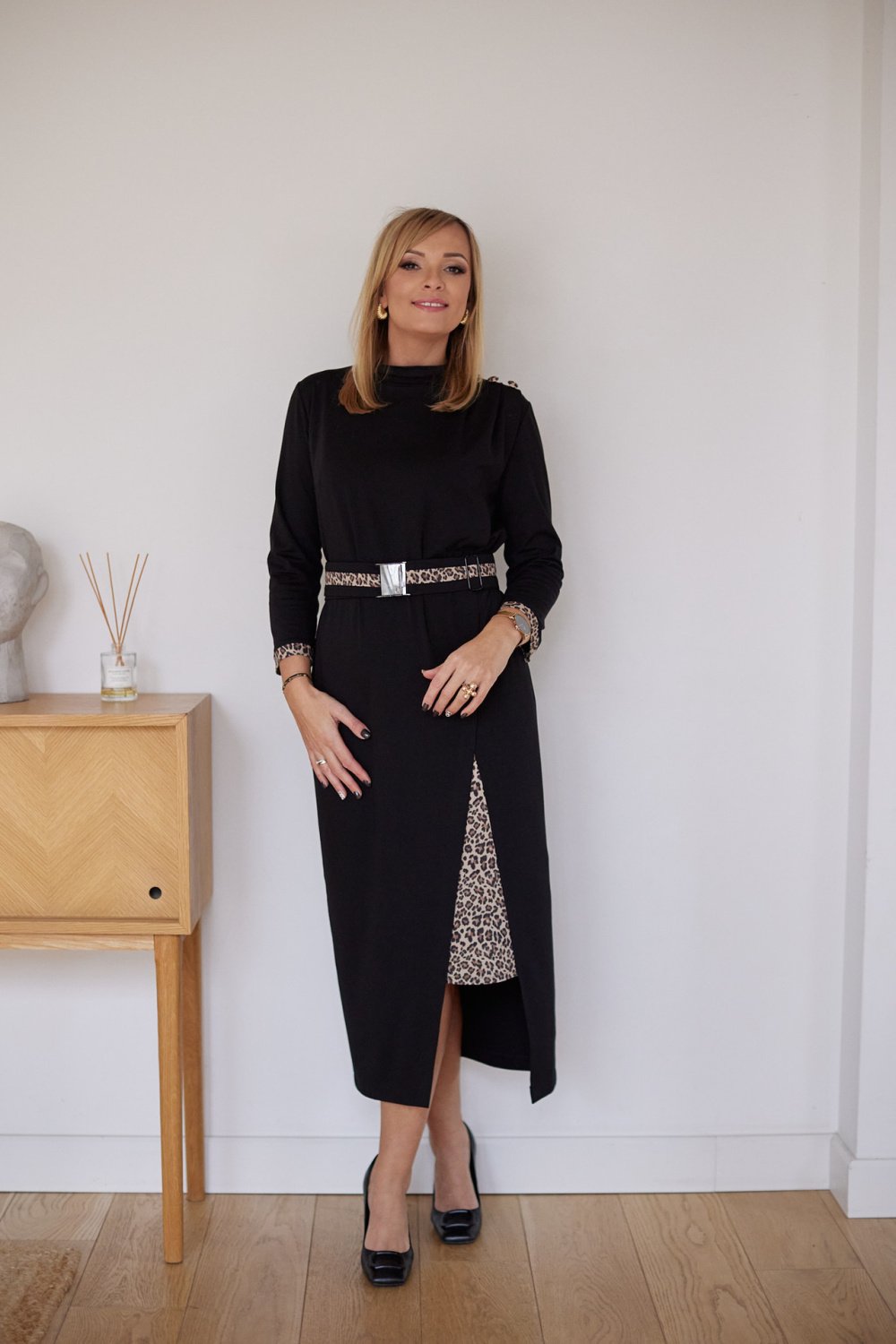Image of Robe de jour noire