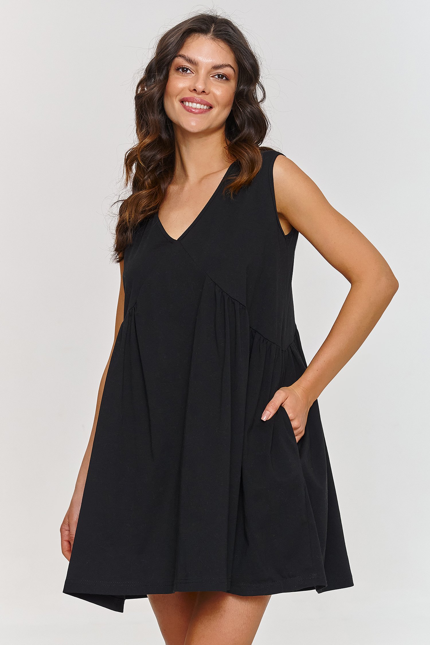 Image of Robe de jour noire