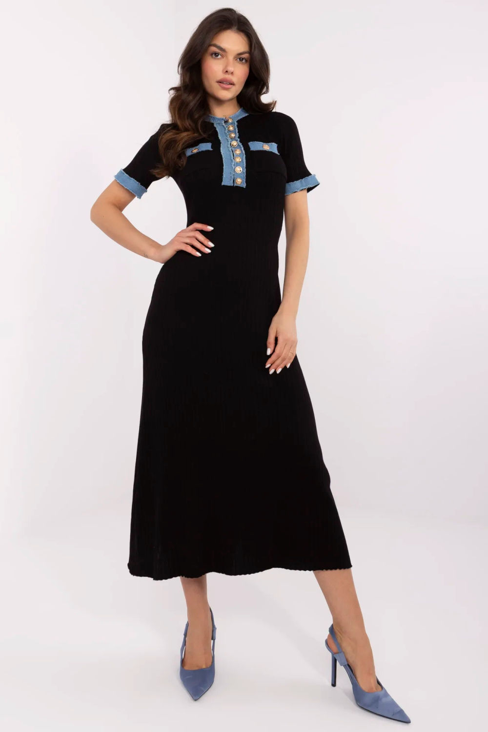 Image of Robe de jour noire