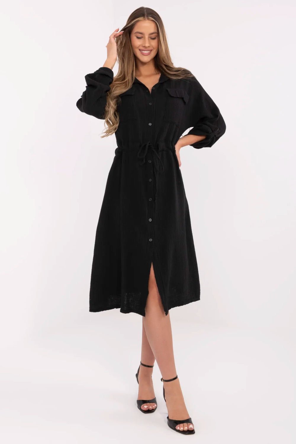 Image of Robe de jour noire