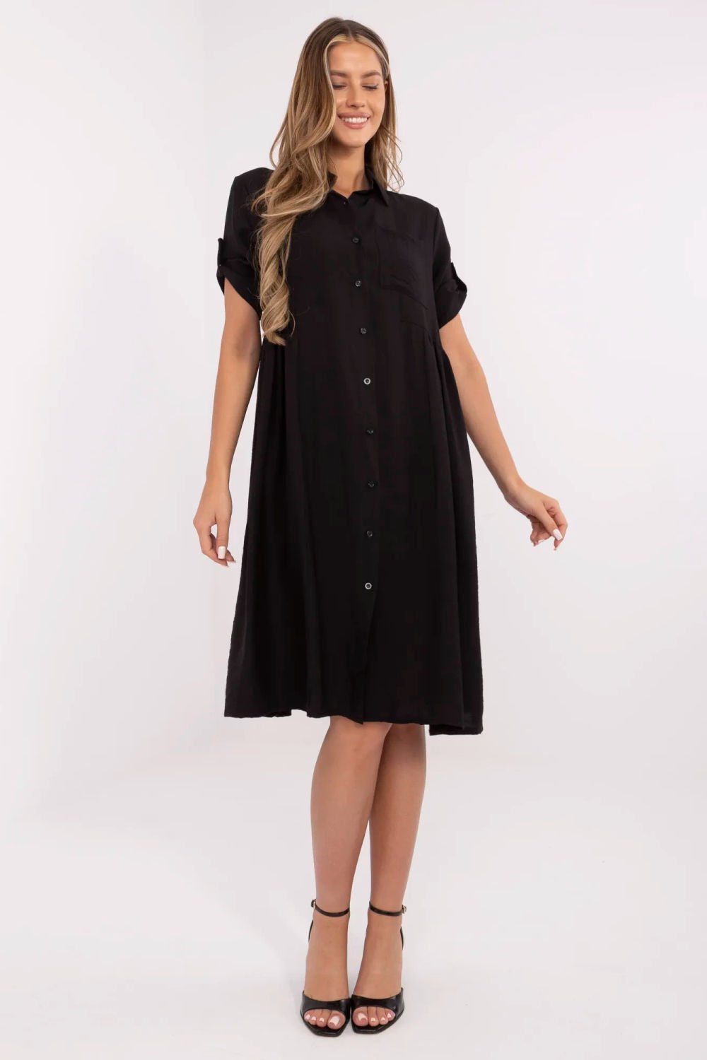 Image of Robe de jour noire