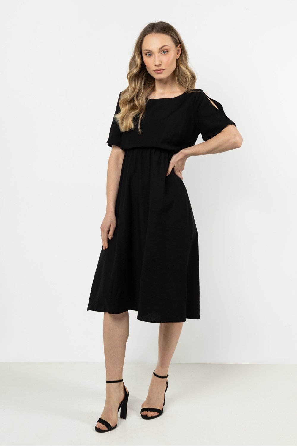 Image of Robe de jour noire