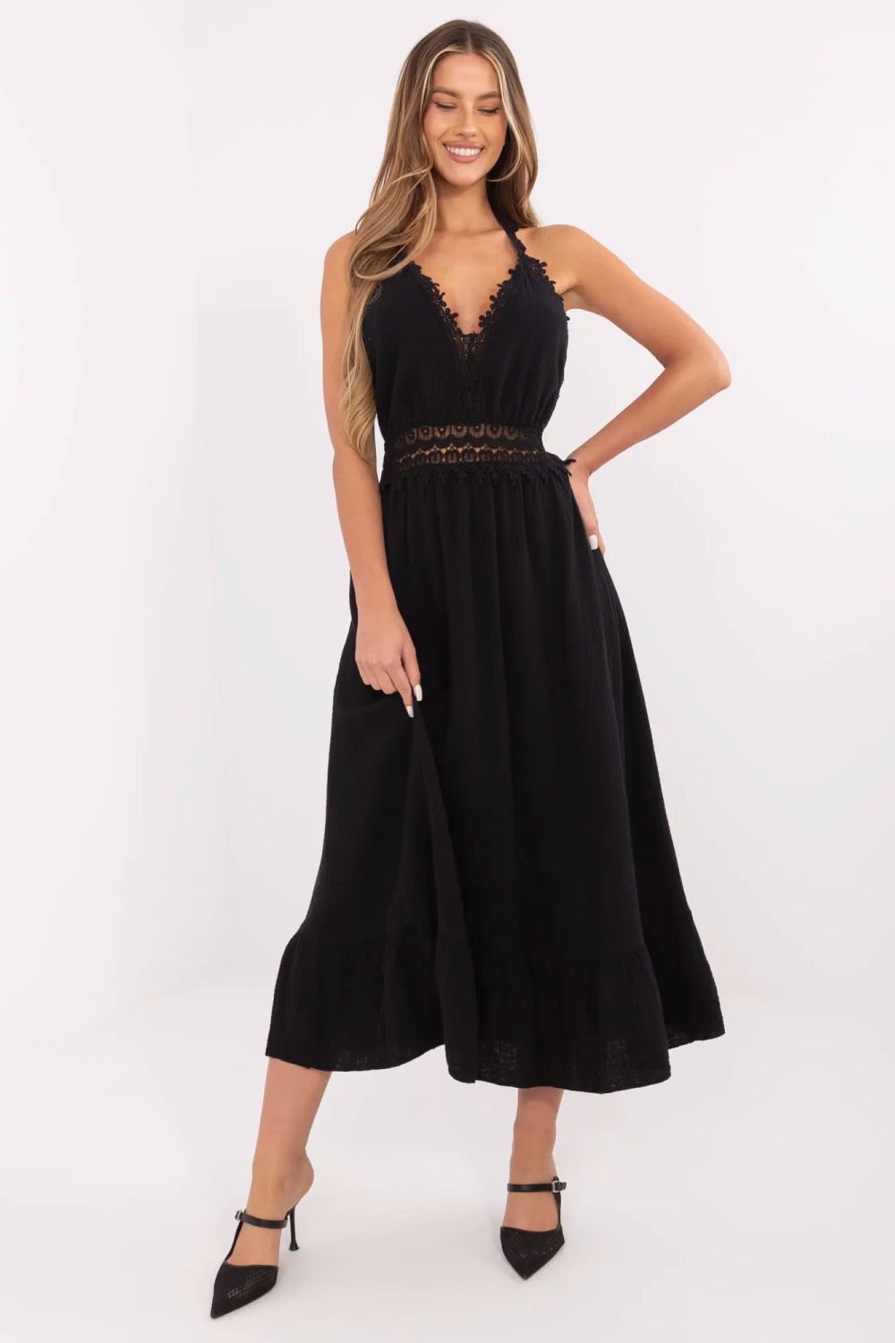 Image of Robe de jour noire
