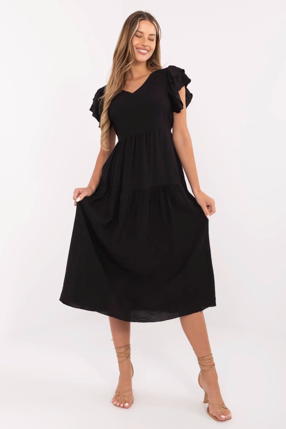 Image of Robe de jour noire