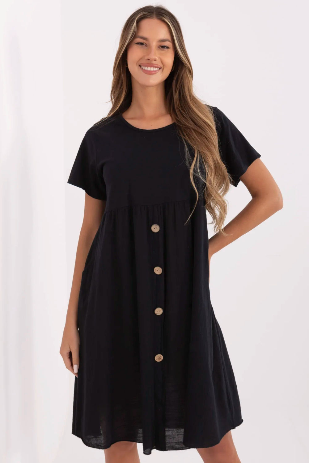 Image of Robe de jour noire