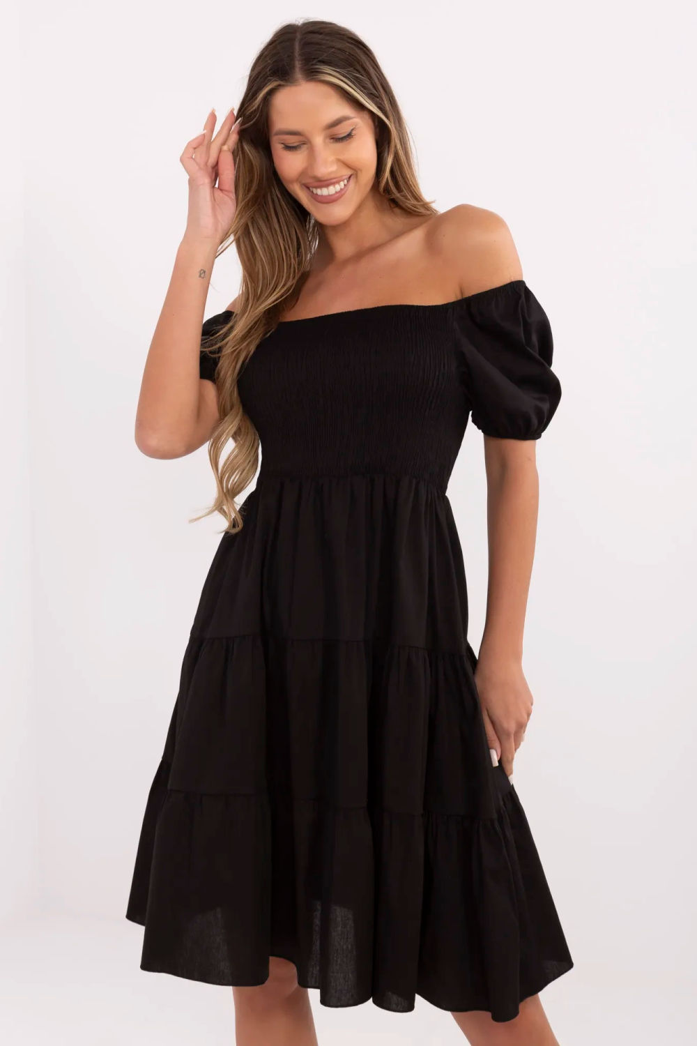 Image of Robe de jour noire