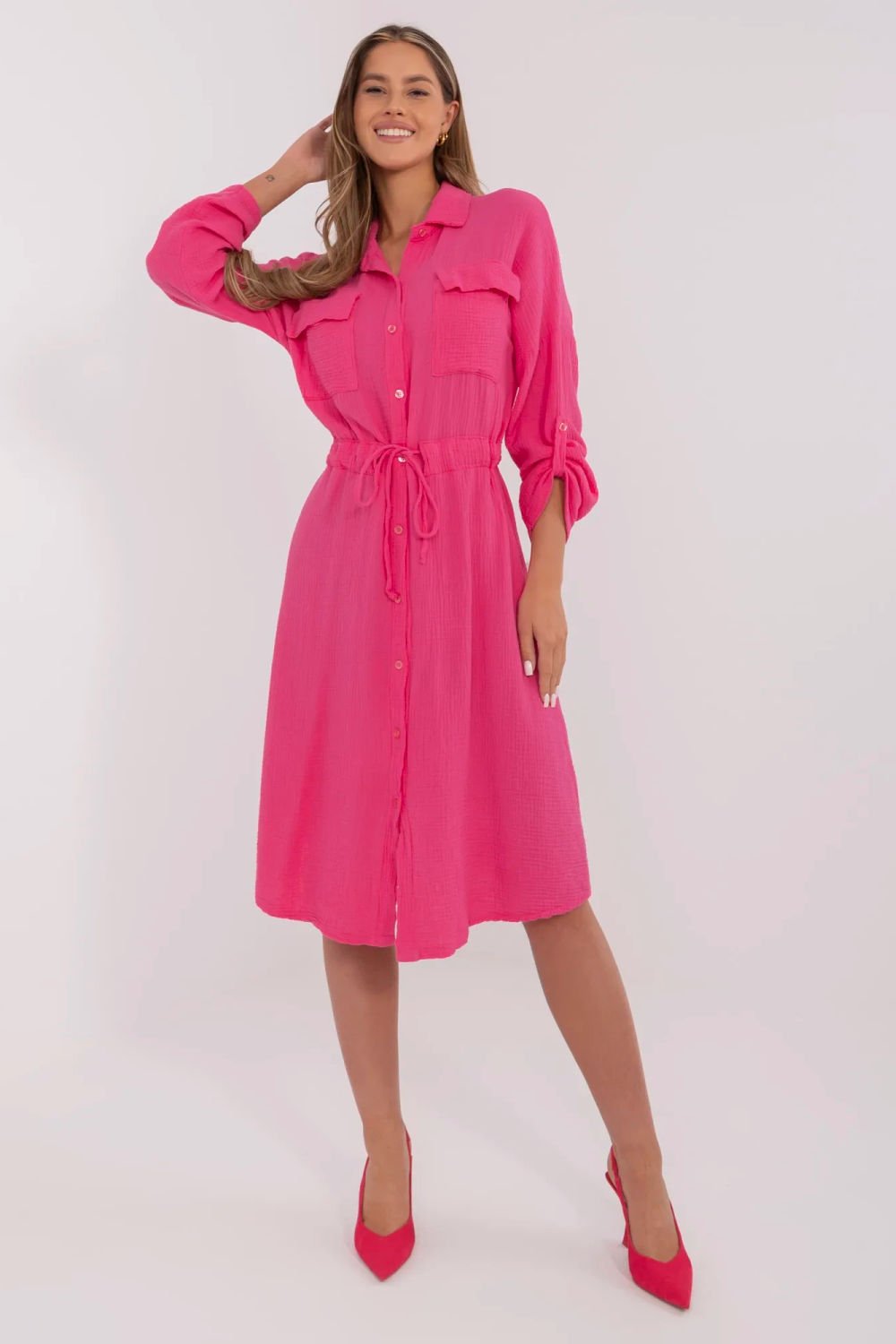 Image of Robe de jour rose