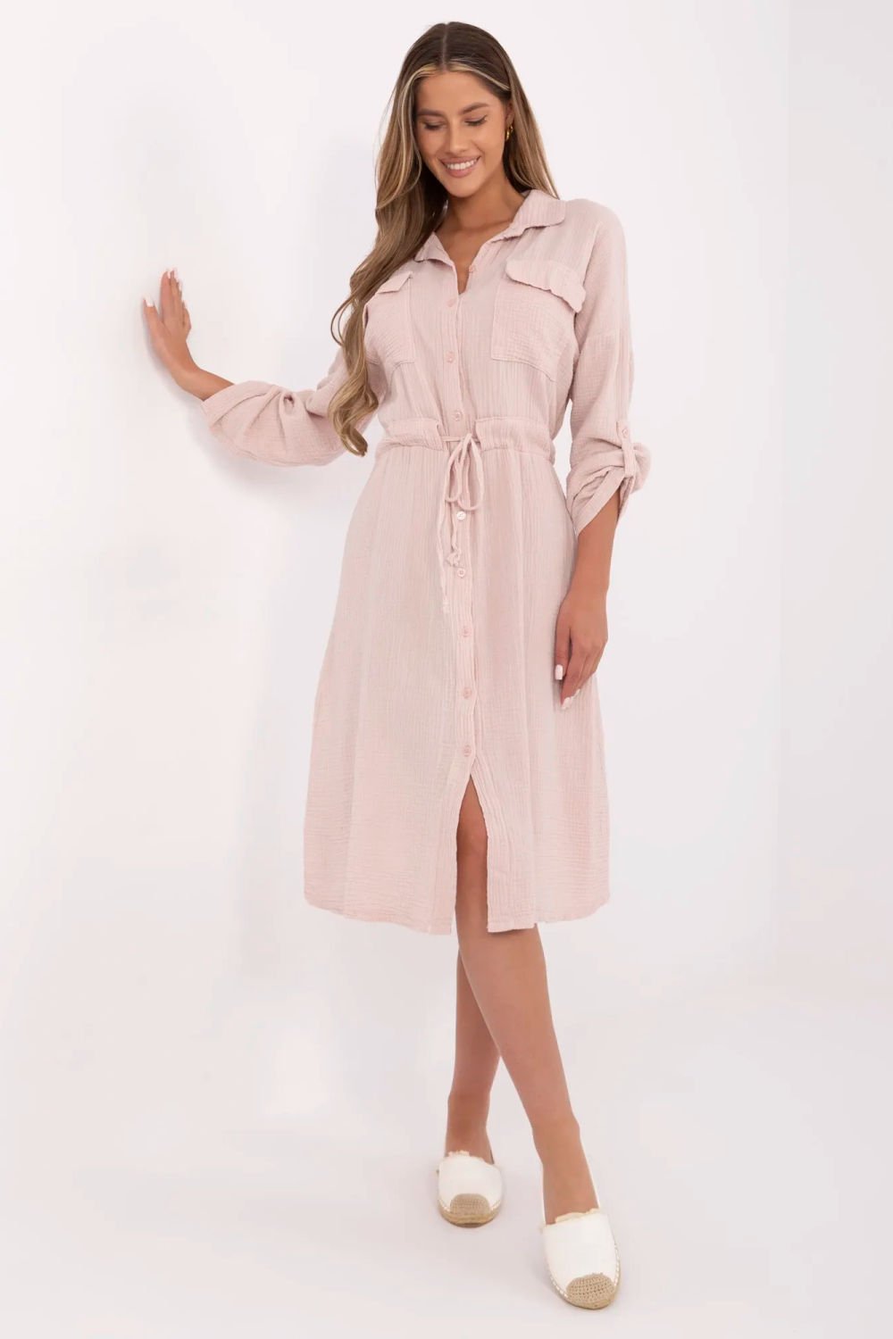 Image of Robe de jour rose