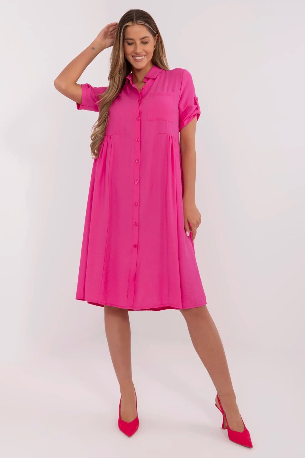 Image of Robe de jour rose