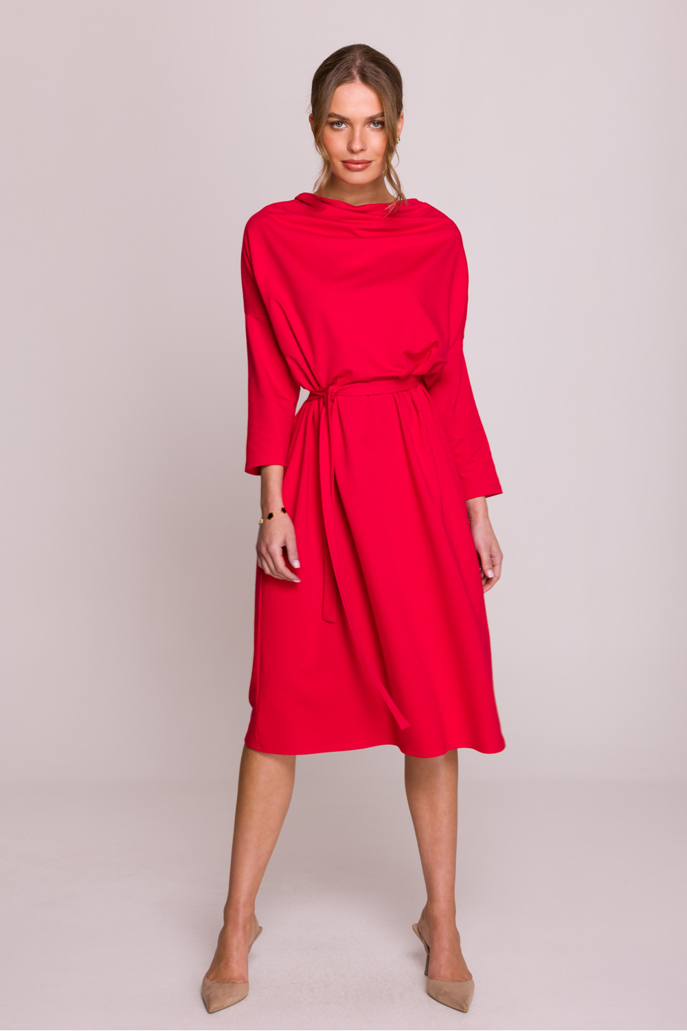 Image of Robe de jour rouge