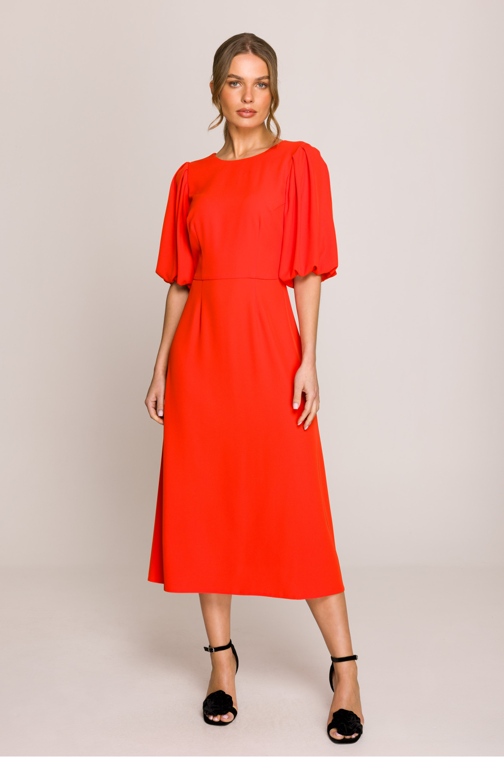 Image of Robe de jour rouge