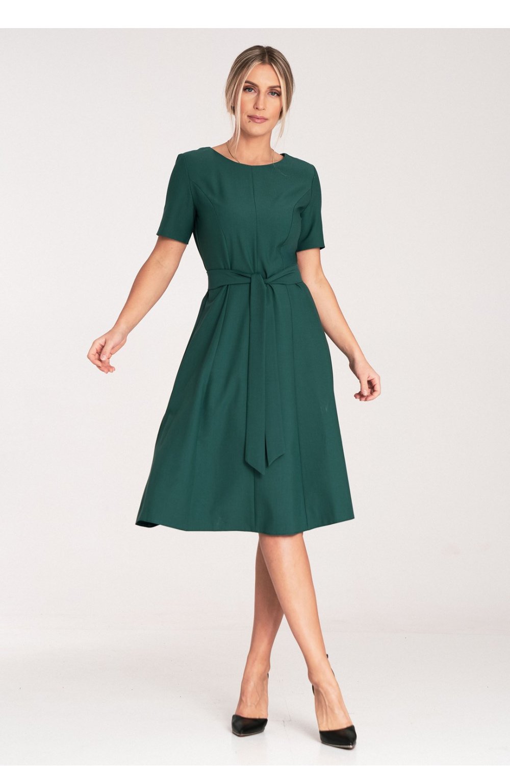 Image of Robe de jour verte