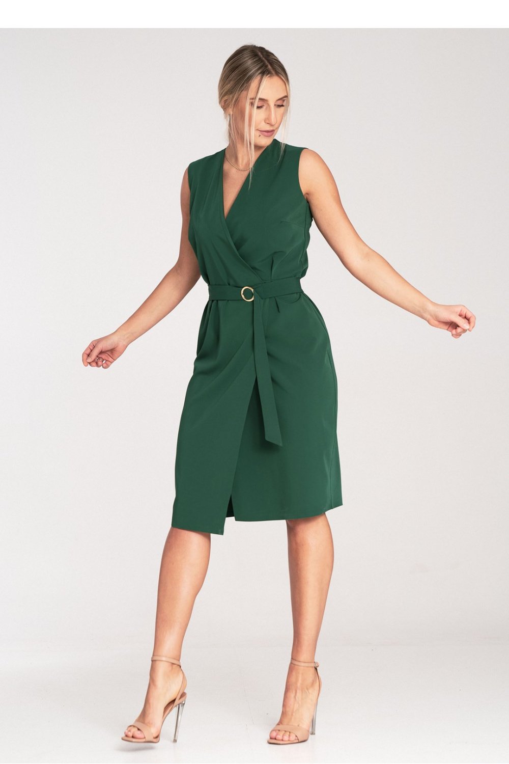 Image of Robe de jour verte
