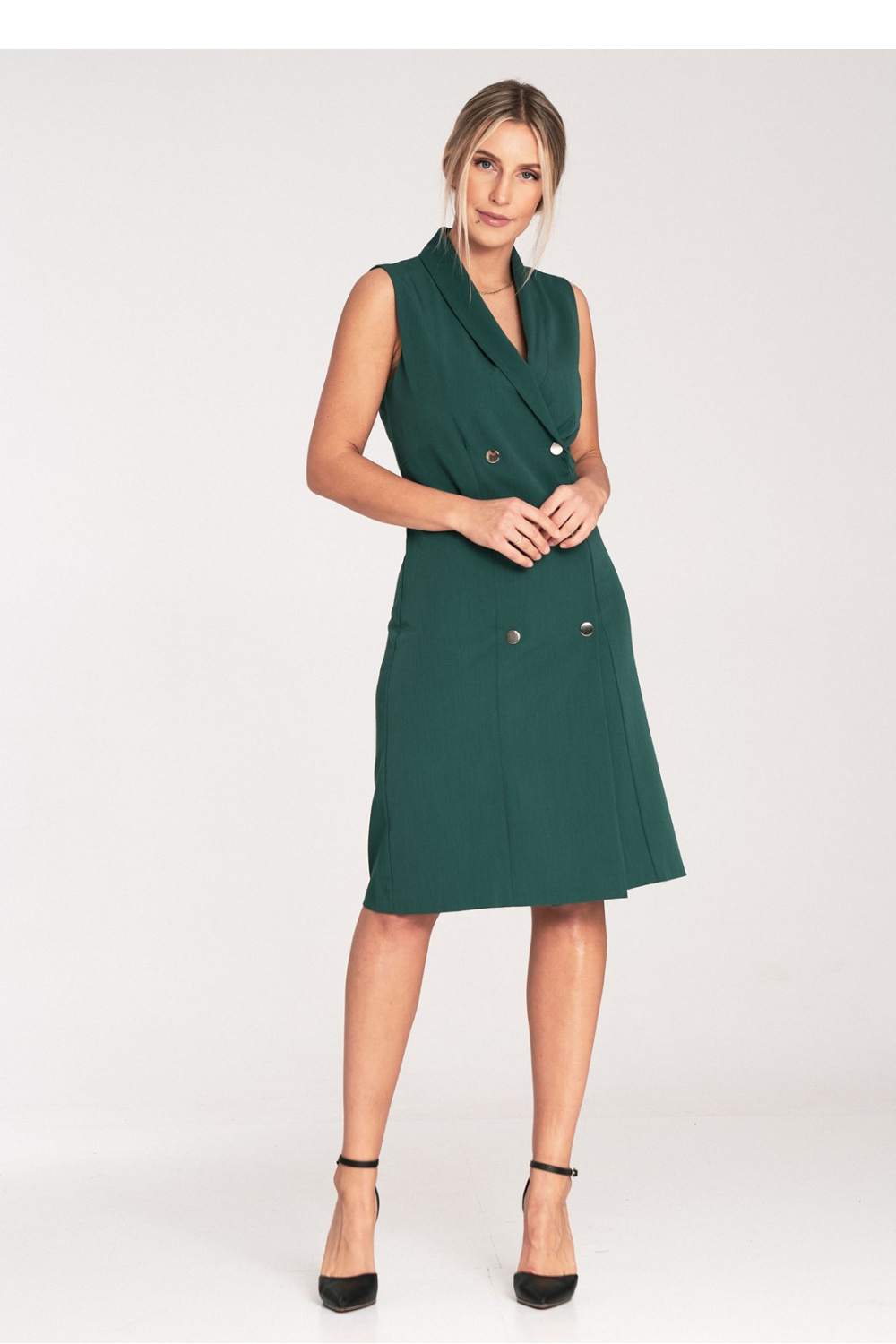 Image of Robe de jour verte