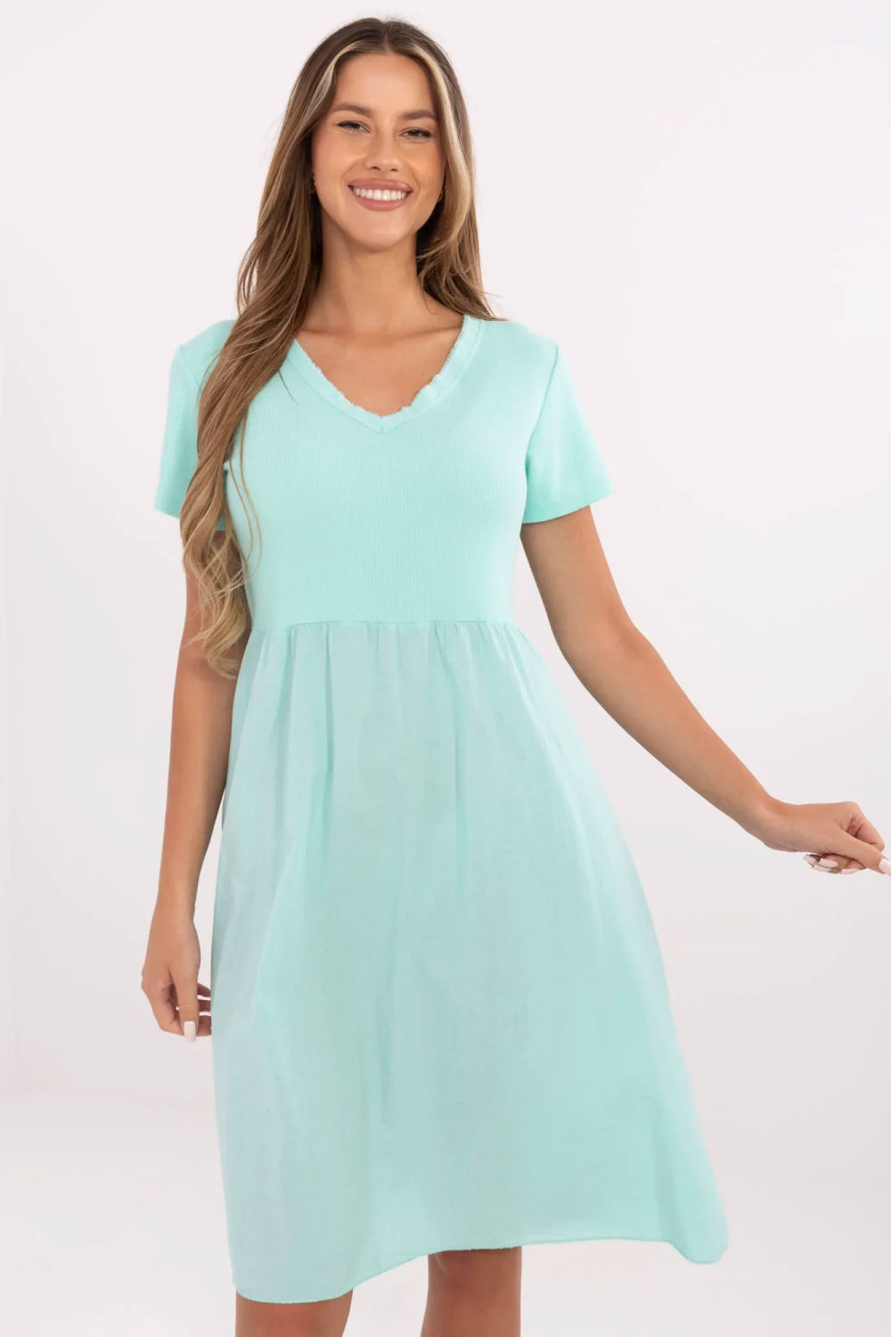 Image of Robe de jour verte