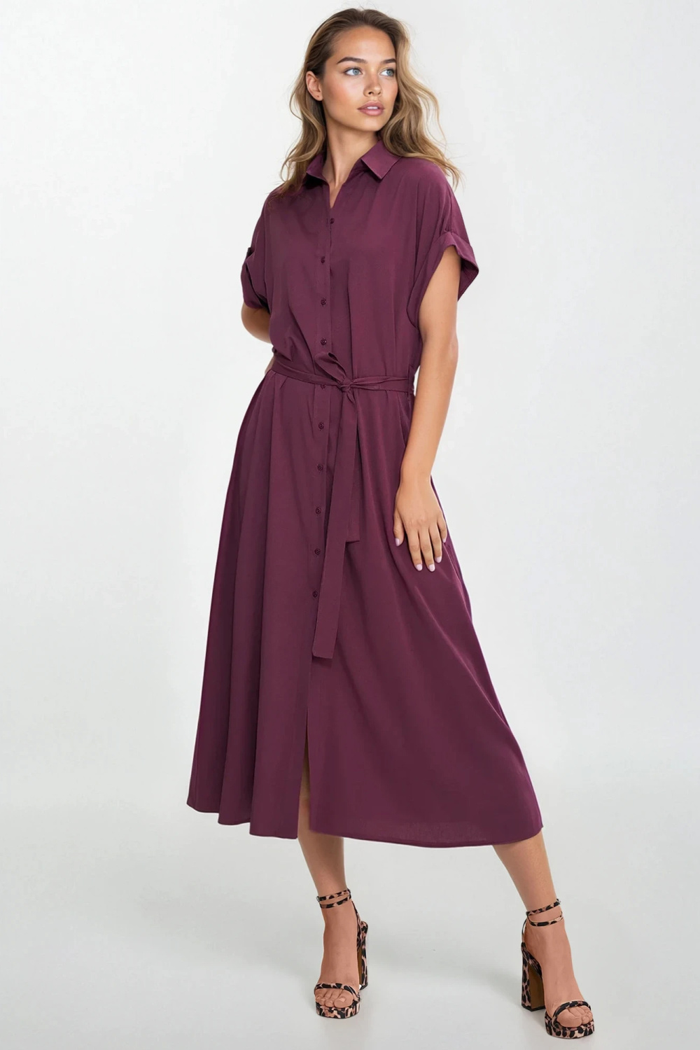 Image of Robe de jour violette