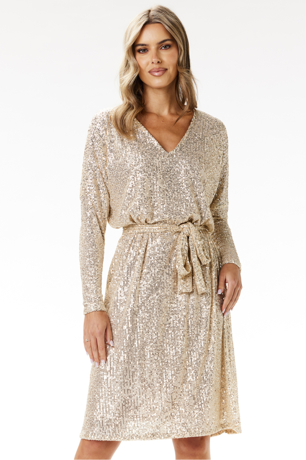Image of Robe de soirée beige