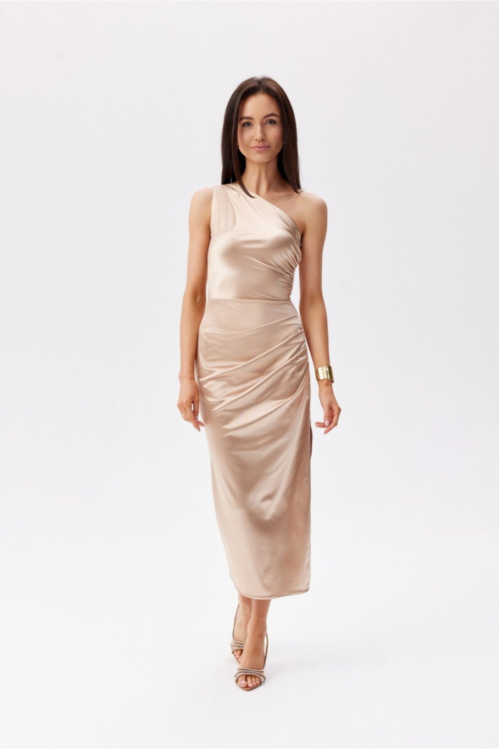 Image of Robe de soirée beige